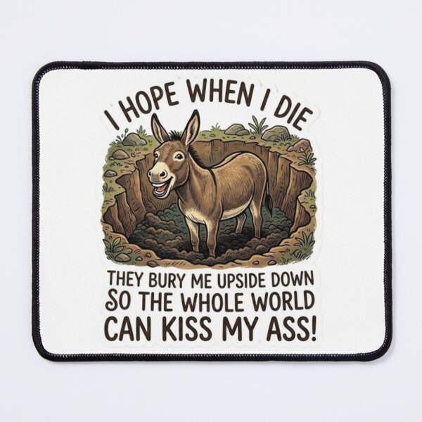 Item preview, I Hope When I Die designed and sold by Kirrindy Designs.