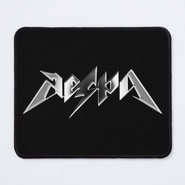 Item preview, aespa Chrome Metal Thrash Logo designed and sold by moamaxshop.