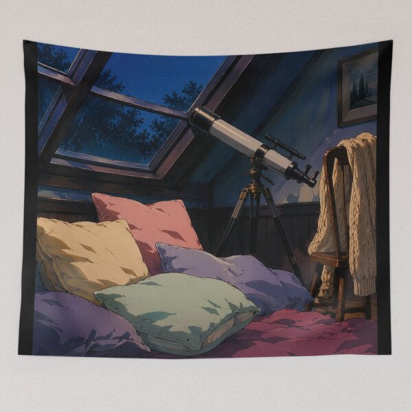 Item preview, Attic Star Gazer - Cozy Anime Aesthetic designed and sold by bapupa.