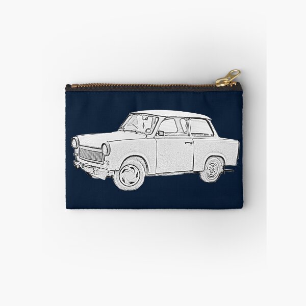Item preview, Trabant "Trabbi" classic car monochrome designed and sold by soitwouldseem.