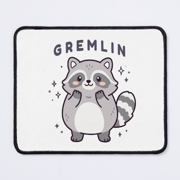 Item preview, Cute Chubby Gremlin Raccoon designed and sold by Rough Pixel.