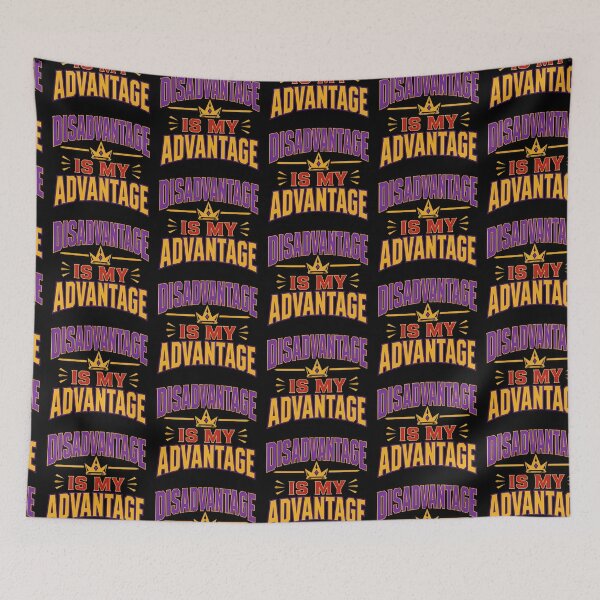 Item preview, Disadvantage Is My Advantage Funny RPG Dice Gamer designed and sold by TeeTimeTreasure.