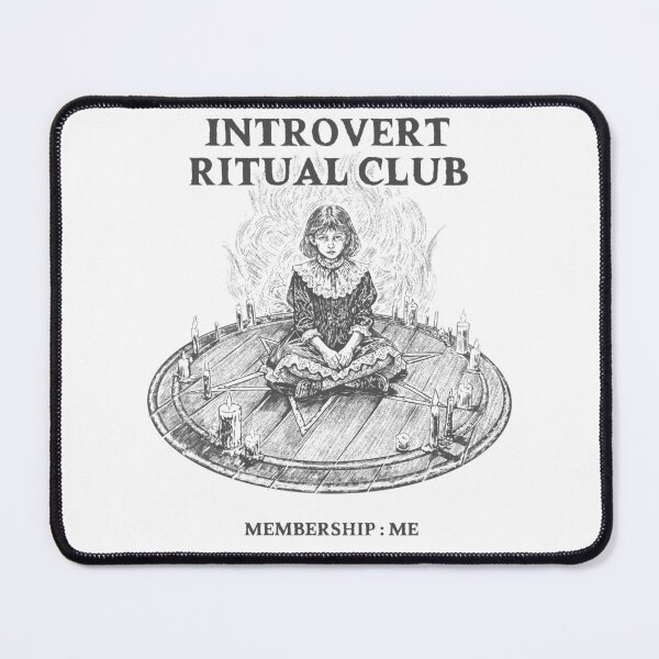 Item preview, Introvert ritual club designed and sold by fathi Illustration.