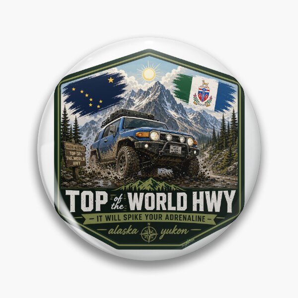 Item preview, Top of the World Highway Alaska Yukon designed and sold by OuterShellUK.