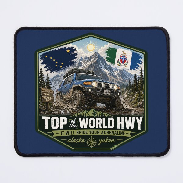Item preview, Top of the World Highway Alaska Yukon designed and sold by OuterShellUK.