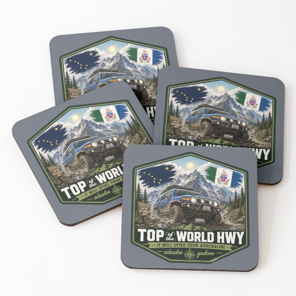 Item preview, Top of the World Highway Alaska Yukon designed and sold by OuterShellUK.