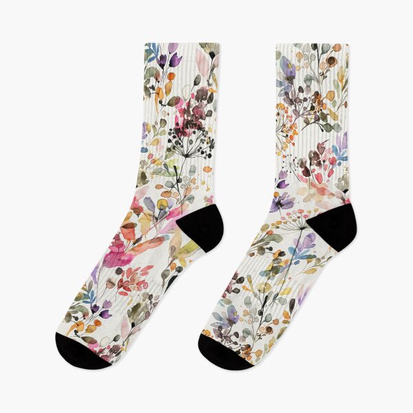 Artikelvorschau, Wilde Blumen und Pflanzen Aquarell - Wilde Natur Botanischer Druck entworfen und verkauft von ninoladesign.