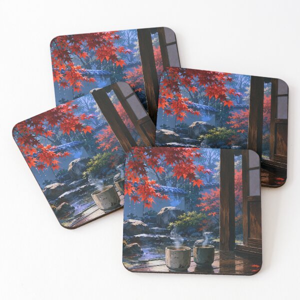 Item preview, Rainy Porch Tea - Cozy Anime Aesthetic designed and sold by bapupa.