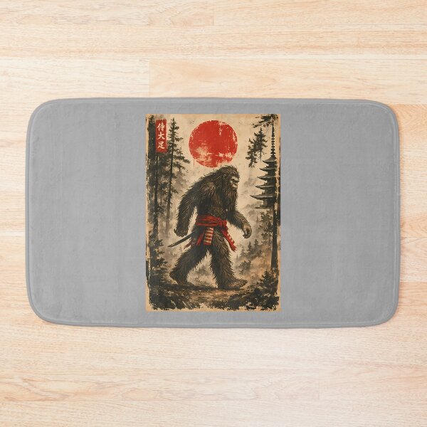 Item preview, Samurai Bigfoot Japanese Vintage Art Gifts Men Women Boy Kid designed and sold by ArleneRowe.