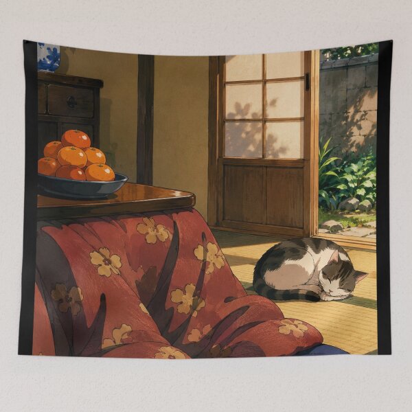 Item preview, The Kotatsu Nook - Cozy Anime Aesthetic designed and sold by bapupa.