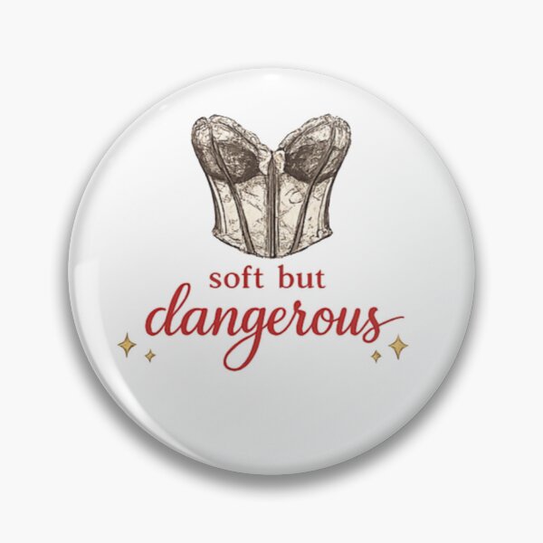 Item preview, Soft But Dangerous | Dark Feminine Coquette Aesthetic Design designed and sold by AeraArts.