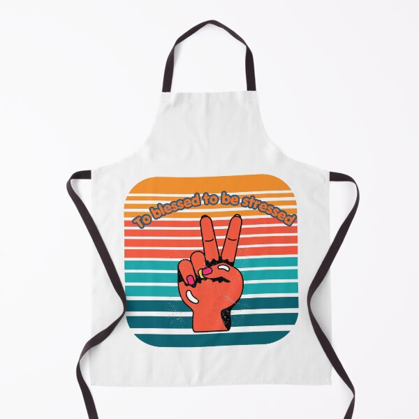 Item preview, Too Blessed To Be Stressed Retro Christian T-Shirt designed and sold by Ashes to Artistry.