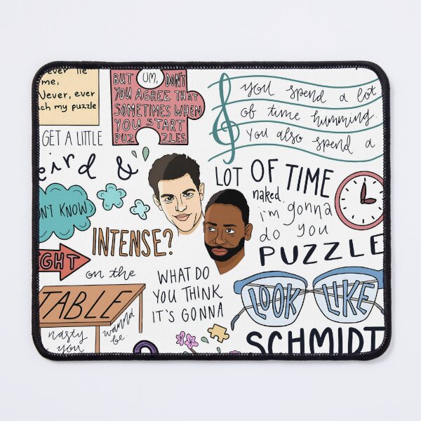 Item preview, Schmidt New Girl Quotes  designed and sold by EdificaturasArt.