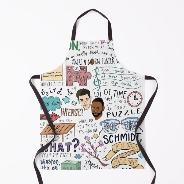 Item preview, Schmidt New Girl Quotes designed and sold by EdificaturasArt.