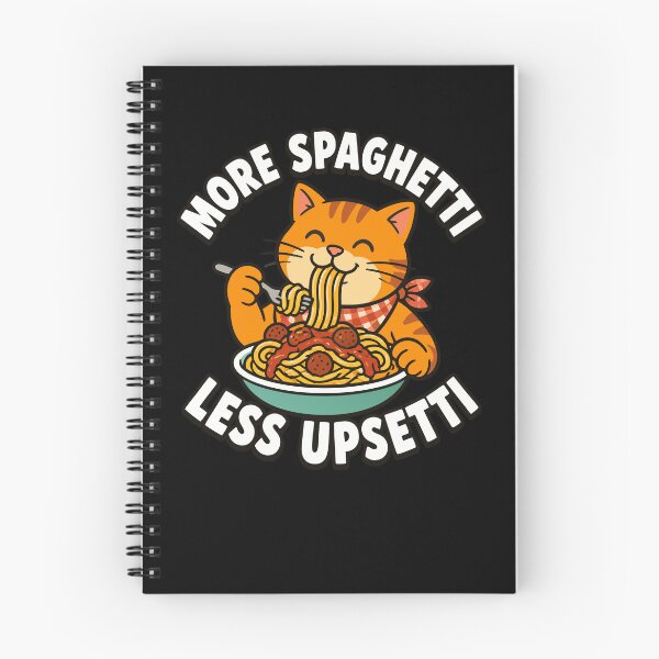Artikelvorschau, Mehr Spaghetti, weniger Ärger! Lustige Spaghetti-Katze für Kinder. Spaghetti-Ausrüstung. entworfen und verkauft von DynamicDesign.