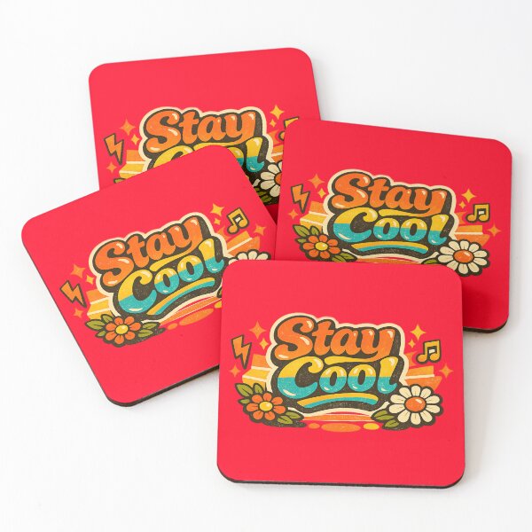Item preview, Stay Cool - Retro Aesthetic Graphic designed and sold by justcoolretail.