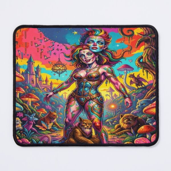 Item preview, Dual Spirit Forest – Pop Art Vision between Warhol Inspiration and Surreal Nature Magic designed and sold by FotoworldEdel.