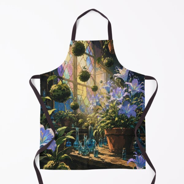 Item preview, Alchemist’s Greenhouse - Cozy Fantasy Anime Aesthetic designed and sold by bapupa.