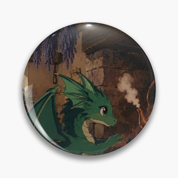 Item preview, The Dragon's Hearth - Cozy Fantasy Anime Aesthetic designed and sold by bapupa.