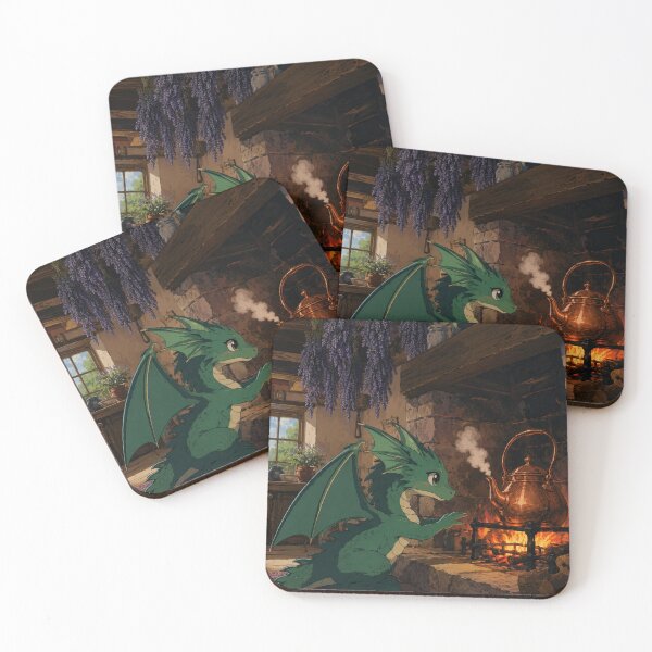 Item preview, The Dragon's Hearth - Cozy Fantasy Anime Aesthetic designed and sold by bapupa.