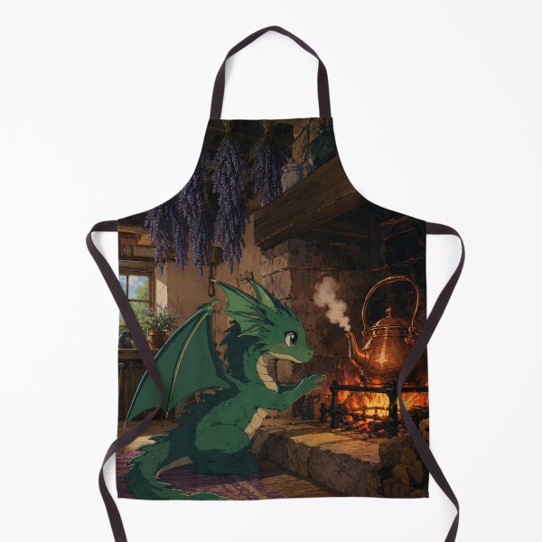 Item preview, The Dragon's Hearth - Cozy Fantasy Anime Aesthetic designed and sold by bapupa.
