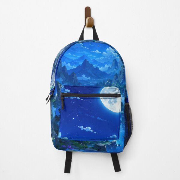 Item preview, Blue night mountains designed and sold by Helmy Dream.