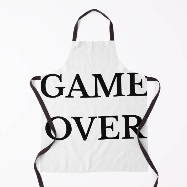 Item preview, Minimalist Game Over Letters for Gamers designed and sold by divinaimpresion.
