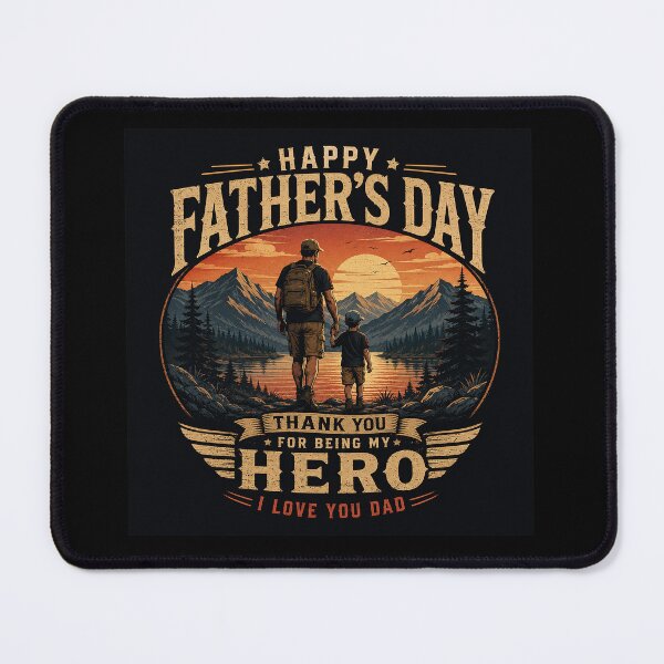 Item preview, happy day thank you for being my hero i love you dad designed and sold by llyulric.