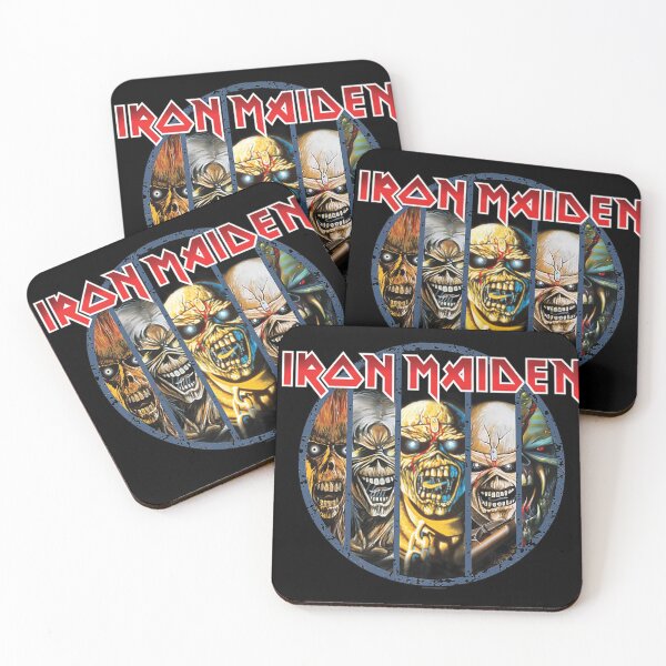 Item preview, Iron Maiden Eddie Evolution Through The Years Album Cover Montage designed and sold by ashenz.