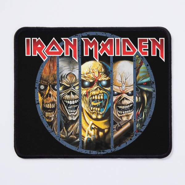 Item preview, Iron Maiden Eddie Evolution Through The Years Album Cover Montage designed and sold by ashenz.