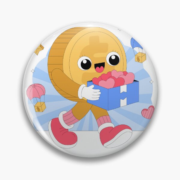Item preview, Cute Fundraising Webinar Mascot Design designed and sold by agmark.