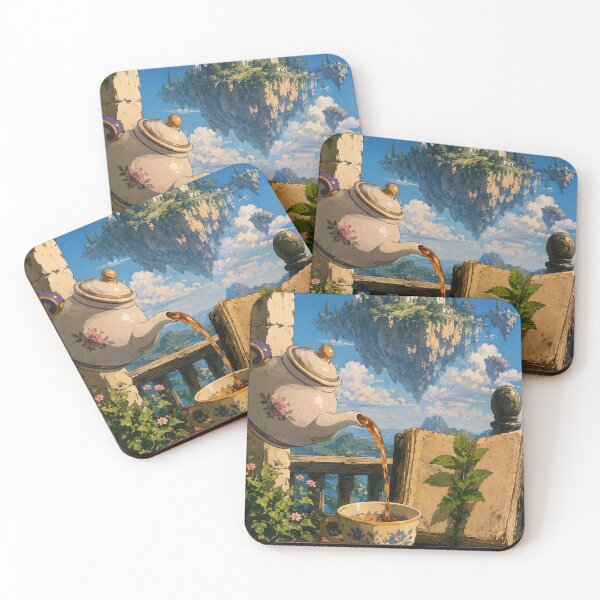 Item preview, Wizard’s Tea Break - Cozy Fantasy Anime Aesthetic designed and sold by bapupa.