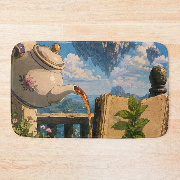 Item preview, Wizard’s Tea Break - Cozy Fantasy Anime Aesthetic designed and sold by bapupa.