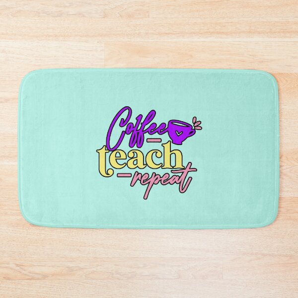 Item preview, Coffee Teach Repeat Teacher Life Gift Teacher Aesthetic designed and sold by AstronautMerch.