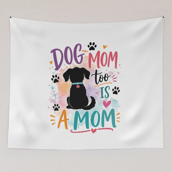 Item preview, Dog Mom designed and sold by Snurly.