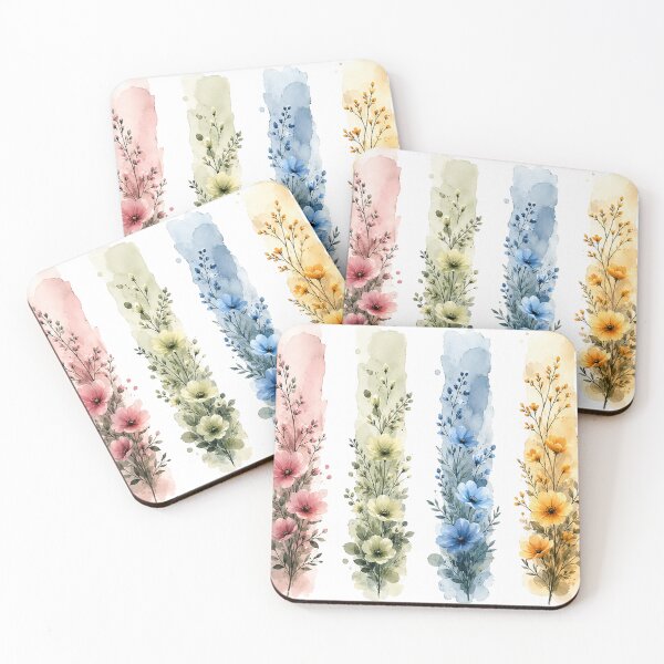 Item preview, Watercolor Floral Bookmarks designed and sold by PetalGarden.