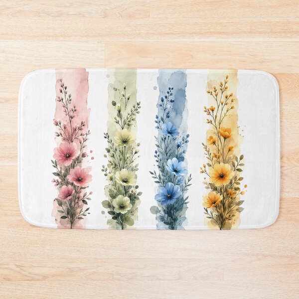 Item preview, Watercolor Floral Bookmarks designed and sold by PetalGarden.
