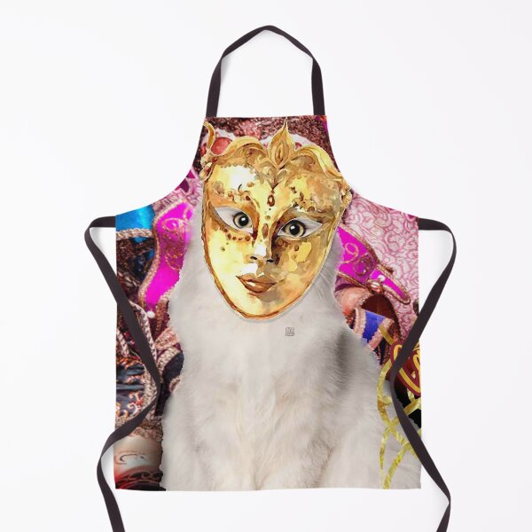 Item preview, Cat's Masquerade - Golden Mask in Venice (by ACCI) designed and sold by VanyssaGraphics.