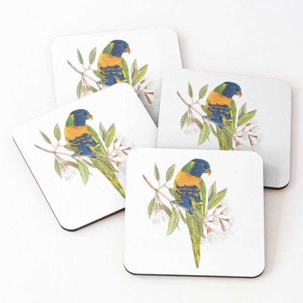 Item preview, Rainbow Lorikeet designed and sold by ArtFromLucy.