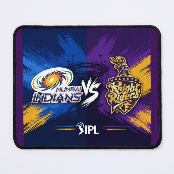 Item preview, MI vs KKR – IPL Fever Sportswear Graphic designed and sold by Crick-Art.