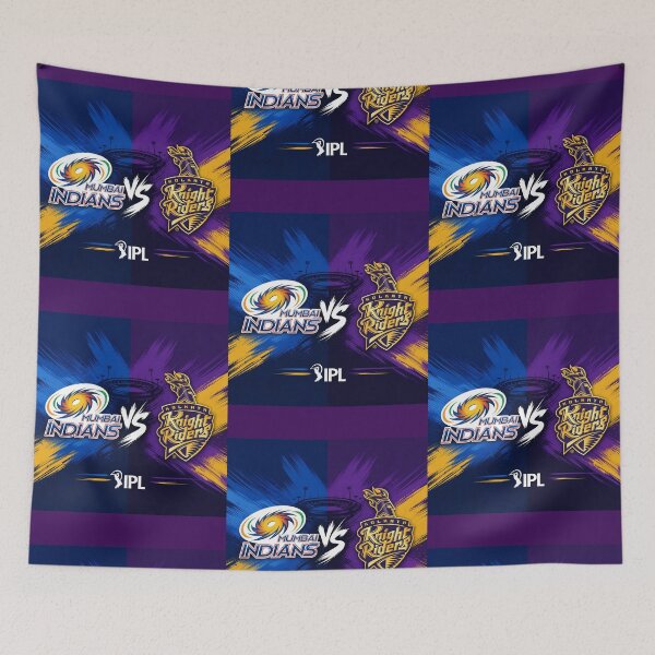 Item preview, MI vs KKR – IPL Fever Sportswear Graphic designed and sold by Crick-Art.