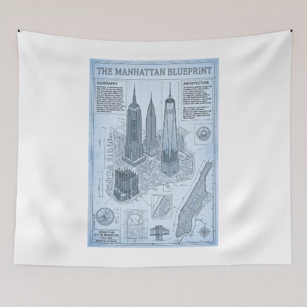 Item preview, Manhattan, USA designed and sold by Theodor Decker.