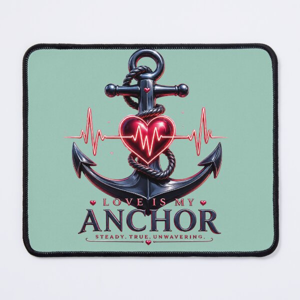 Item preview, Love Is My Anchor designed and sold by JagrDesigns.