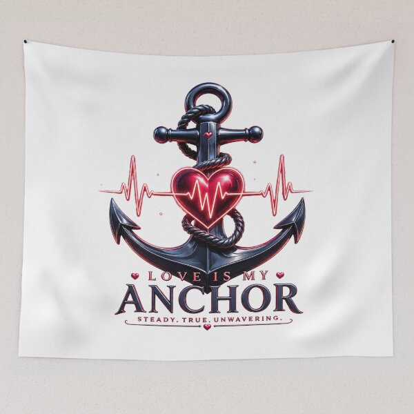 Item preview, Love Is My Anchor designed and sold by JagrDesigns.