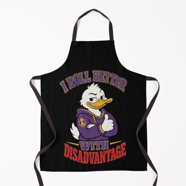 Item preview, I Roll Better With Disadvantage Funny Duck RPG Gamer designed and sold by TeeTimeTreasure.