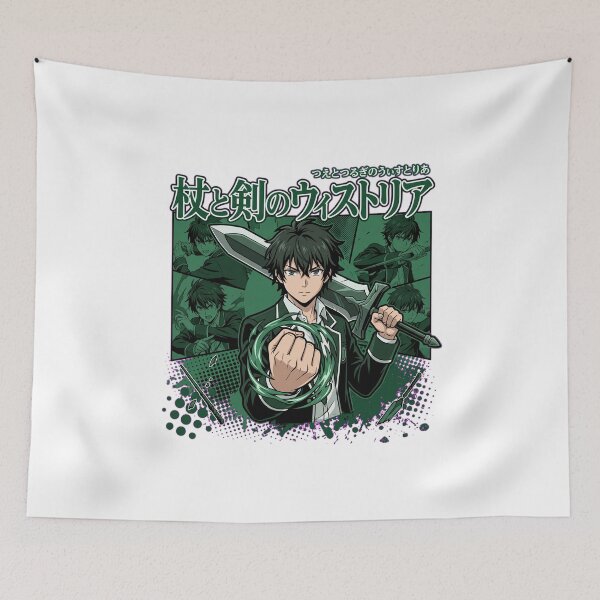 Item preview, Wand and Sword Vanguard - Halftone Comic Canvas designed and sold by lamiarte.