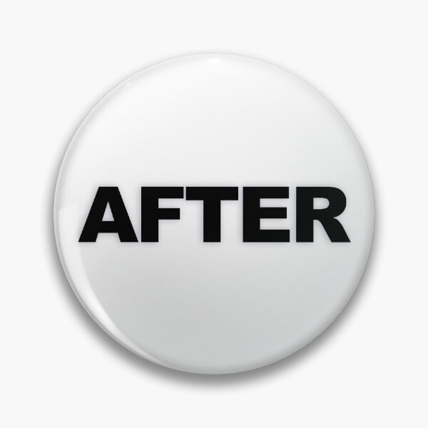 Item preview, AFTER — Black Minimal Bold Type Statement designed and sold by WORDPAUSE.