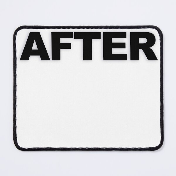 Item preview, AFTER — Black Minimal Bold Type Statement designed and sold by WORDPAUSE.