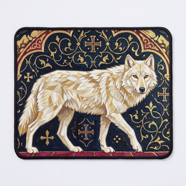 Item preview, LUPUS POTESTATIS — Hoc Modo Sum | Dark Sacred Series designed and sold by GeoWhimsy Studio.