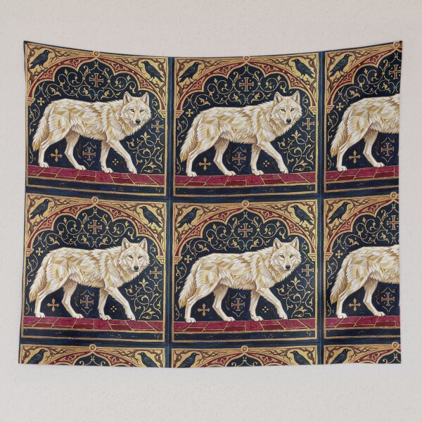 Item preview, LUPUS POTESTATIS — Hoc Modo Sum | Dark Sacred Series designed and sold by GeoWhimsy Studio.